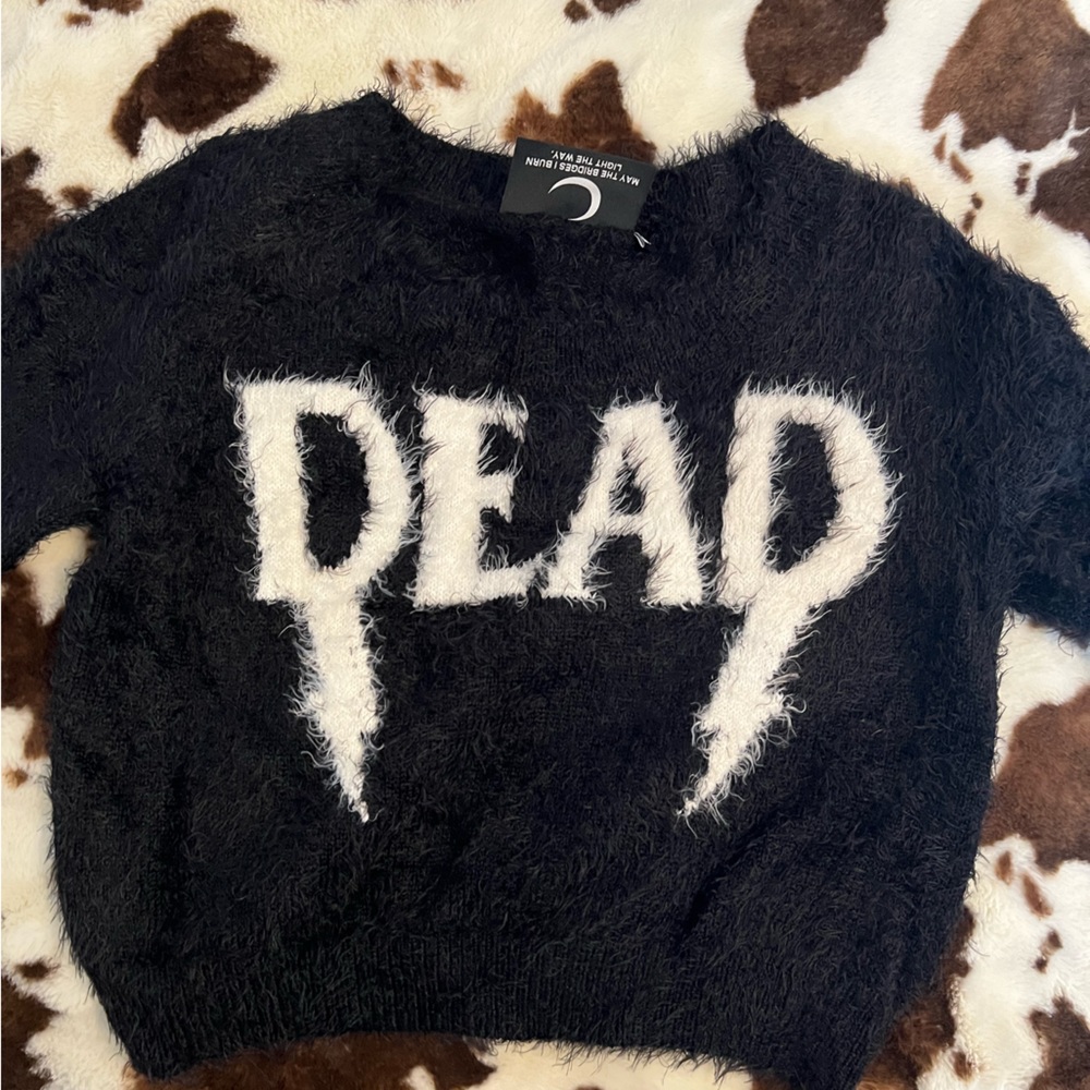 Killstar cropped sweater